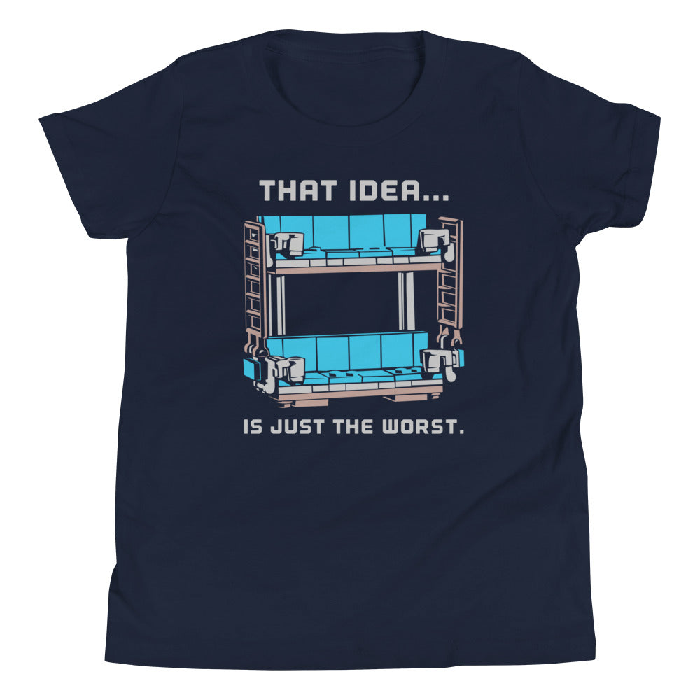 Double Decker Couch Kid's Youth Tee product image 1