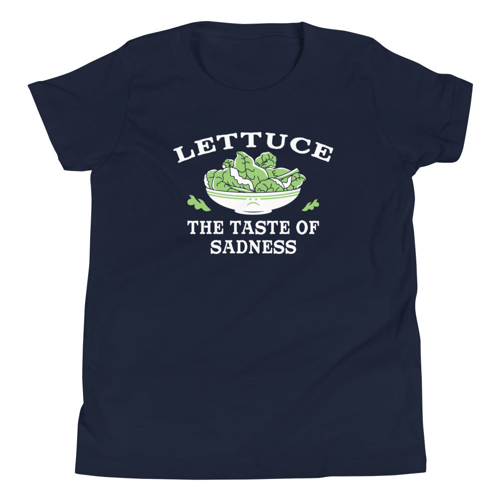 Lettuce, The Taste Of Sadness Kid's Youth Tee product image 2