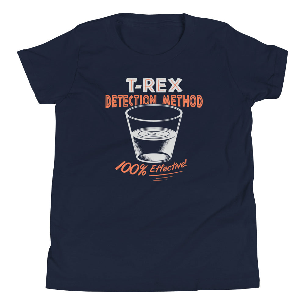 T-Rex Detection Method Kid's Youth Tee product image 1