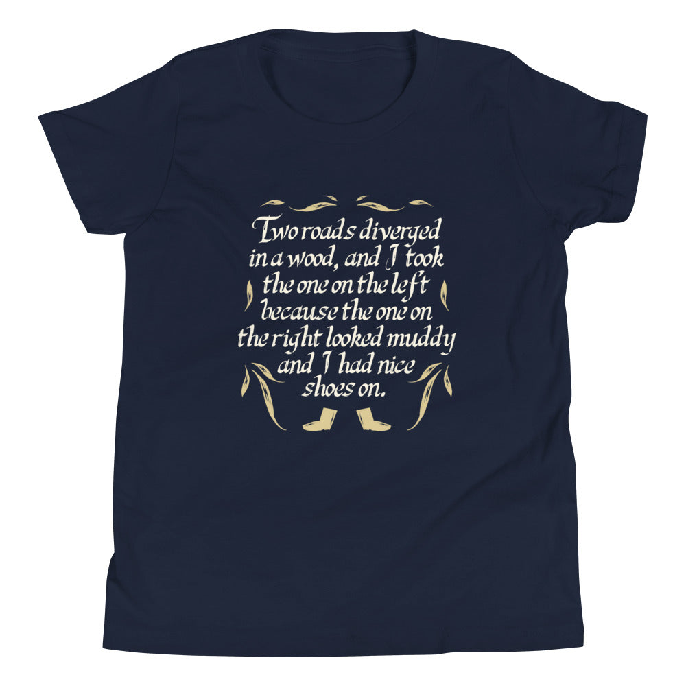 Two Roads Diverged Kid's Youth Tee product image 1