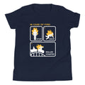 Stop Drop Roller Coaster Kid's Youth Tee product image 1