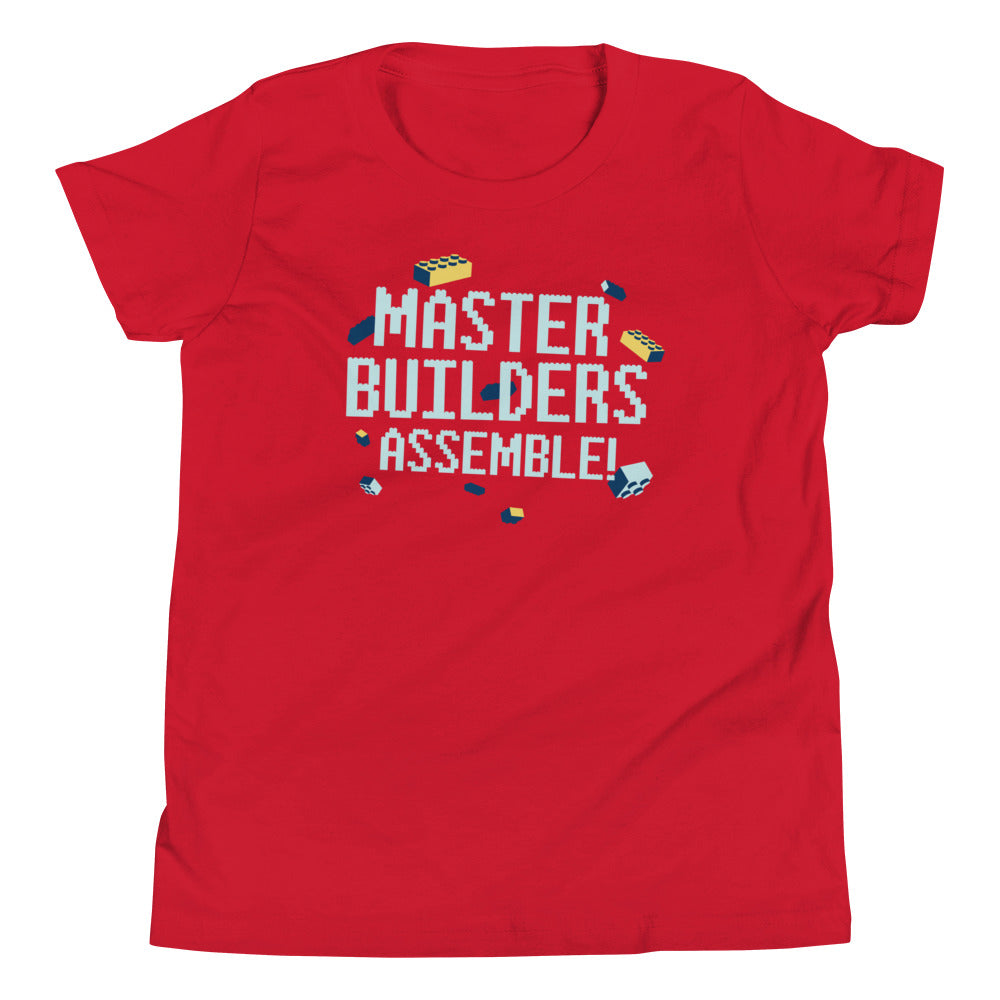 Master Builders Assemble! Kid's Youth Tee product image 2