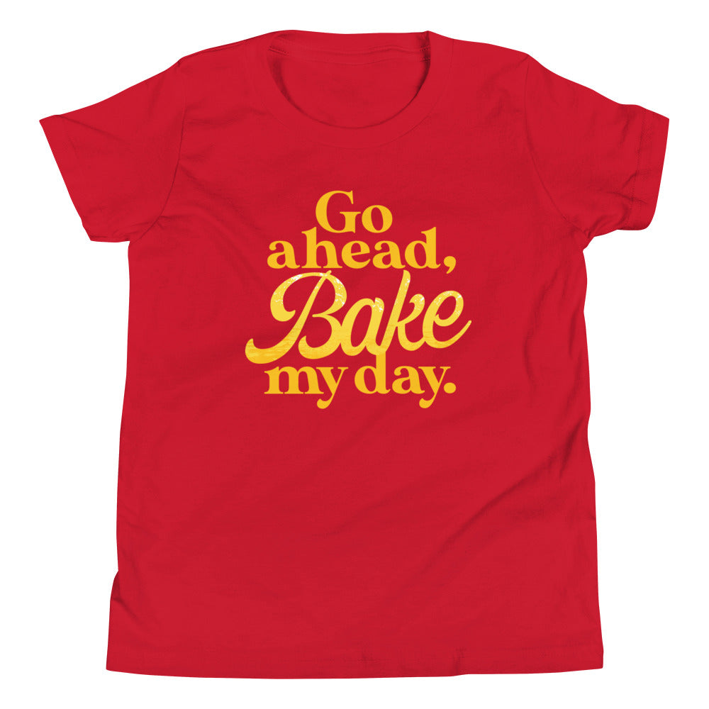 Go Ahead, Bake My Day Kid's Youth Tee product image 4