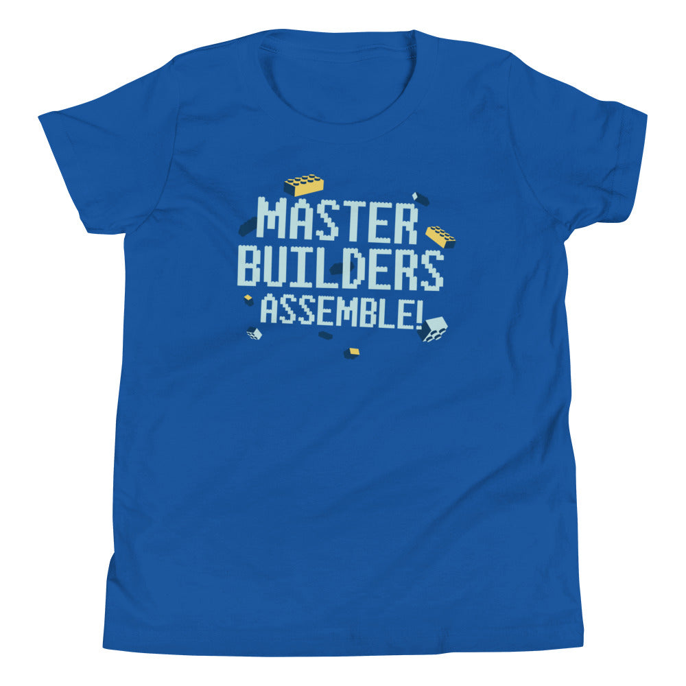 Master Builders Assemble! Kid's Youth Tee product image 3