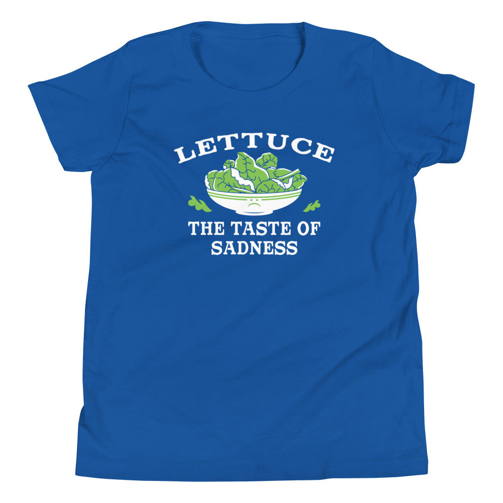 Lettuce, The Taste Of Sadness Kid's Youth Tee product image 1