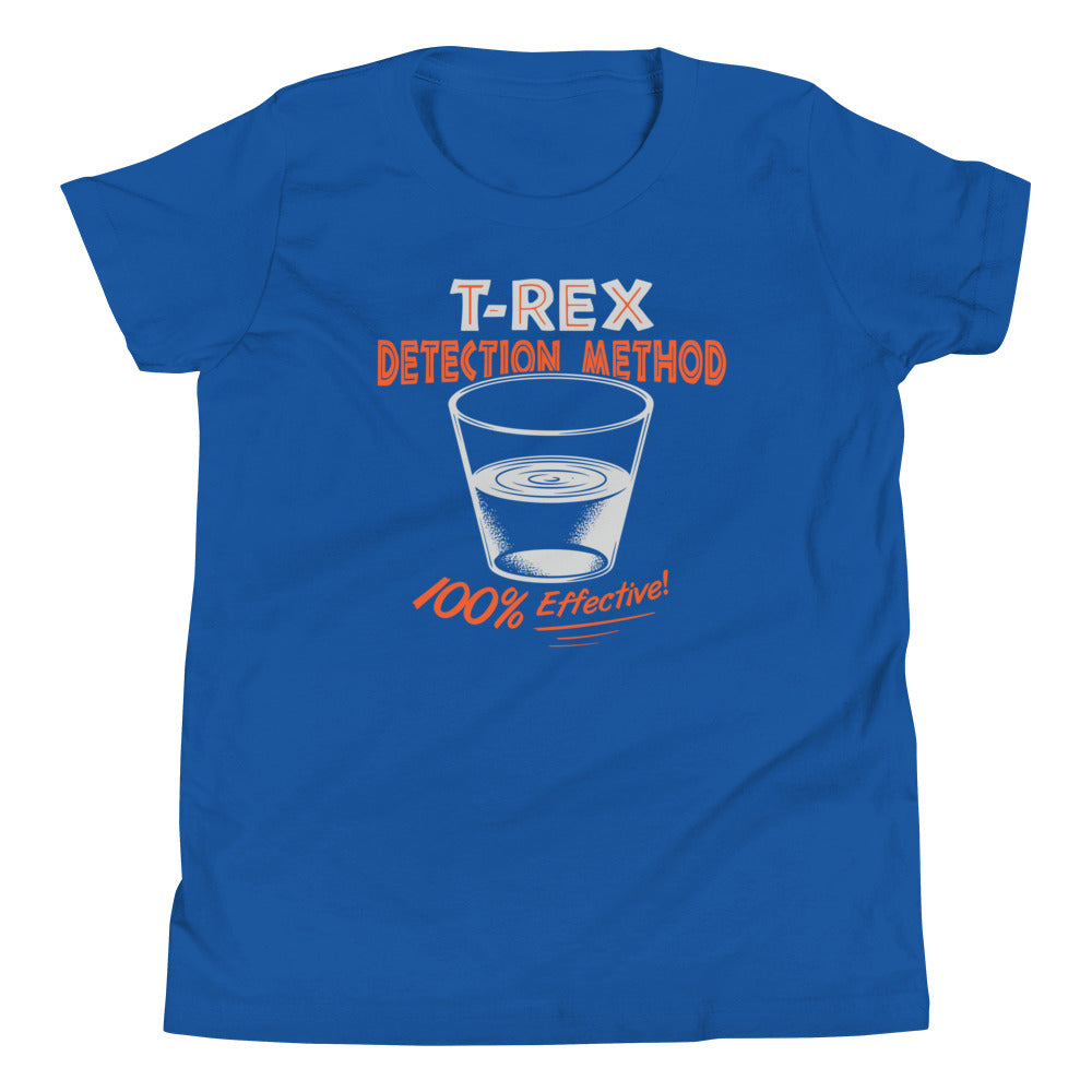 T-Rex Detection Method Kid's Youth Tee product image 4