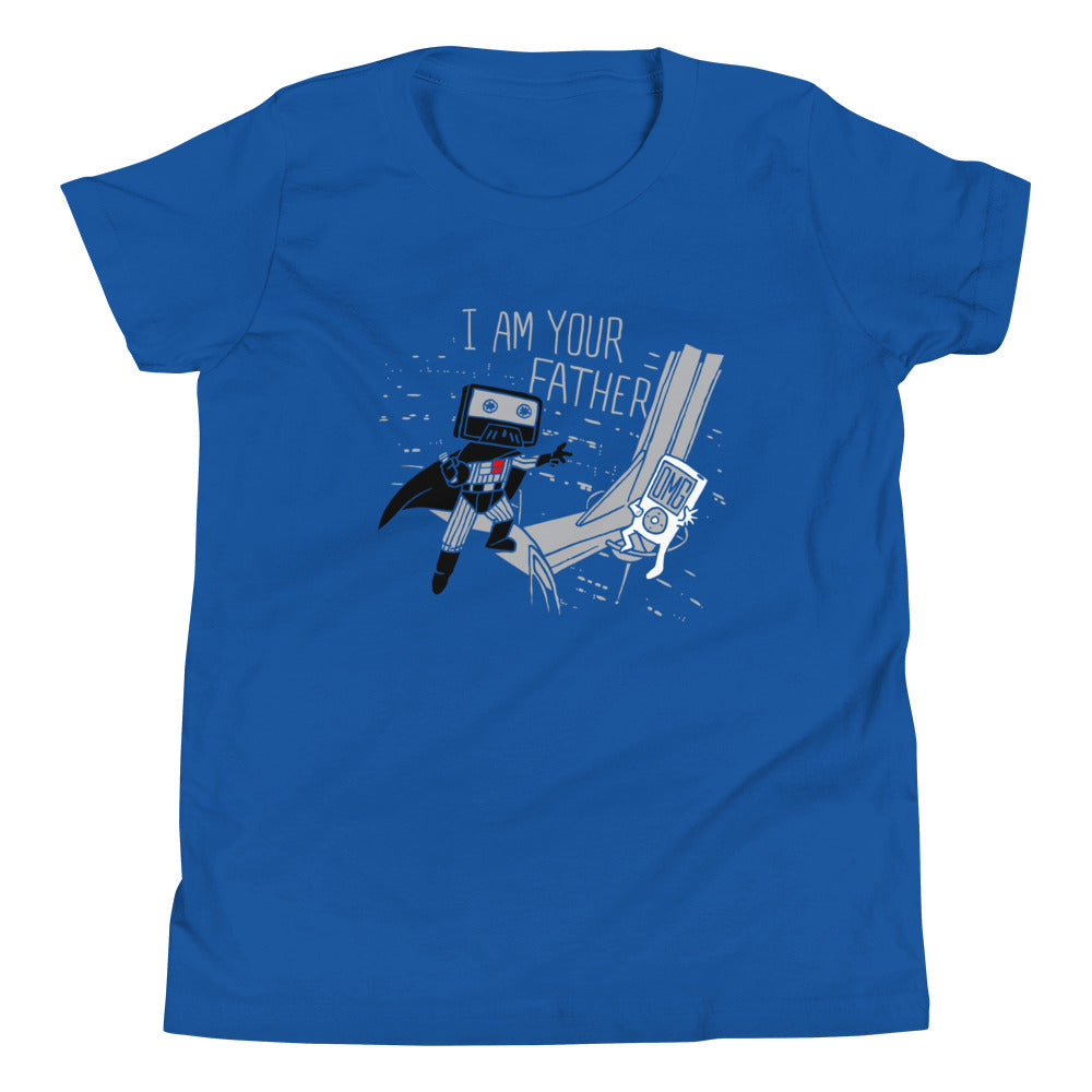 I Am Your Father Cassette Kid's Youth Tee product image 2