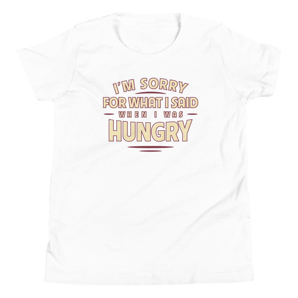 What I Said When I Was Hungry Kid's Youth Tee product image 5